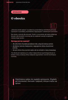 Zakazana Sztuka Wpływu. Najskuteczniejsze techniki perswazji w jednym miejscu - Ebook